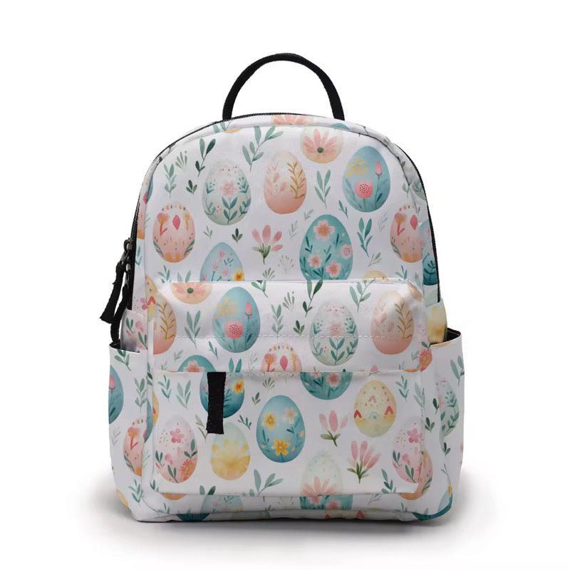 Mini Backpack - Easter - Floral Eggs