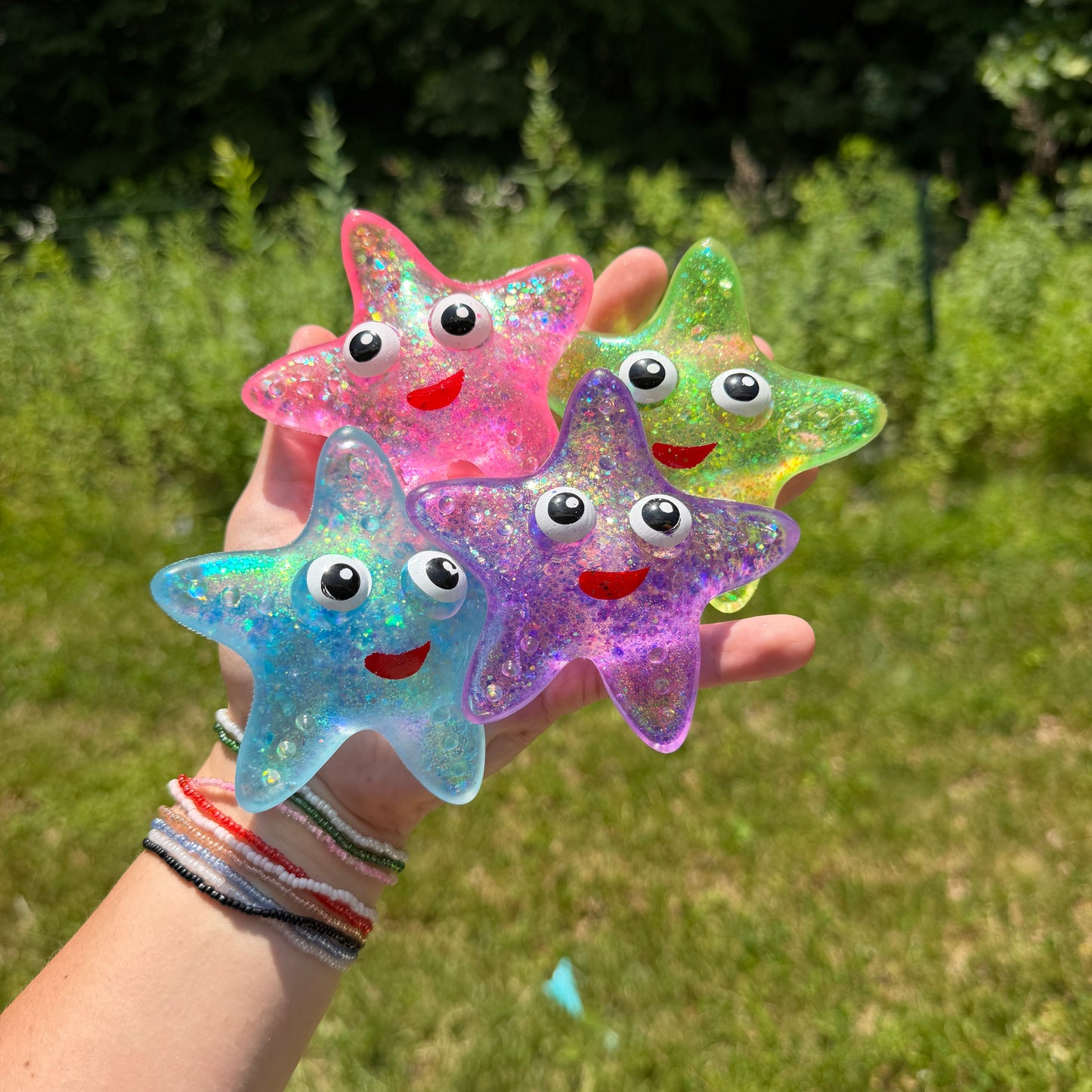 Squishy Toy - Glitter Starfish - PREORDER