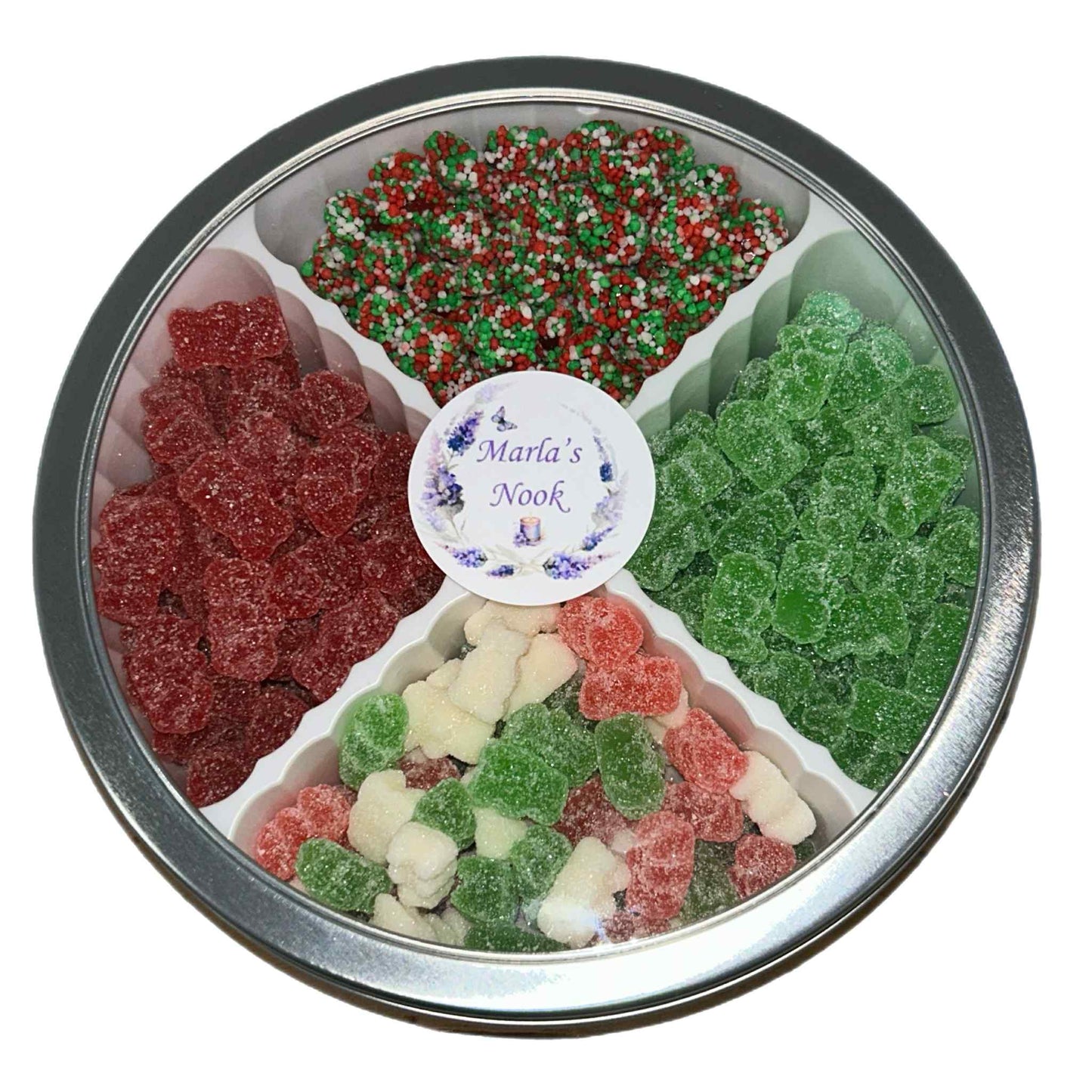 Assorted Gummies Gift Tin 2 lbs