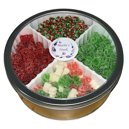 Assorted Gummies Gift Tin 2 lbs
