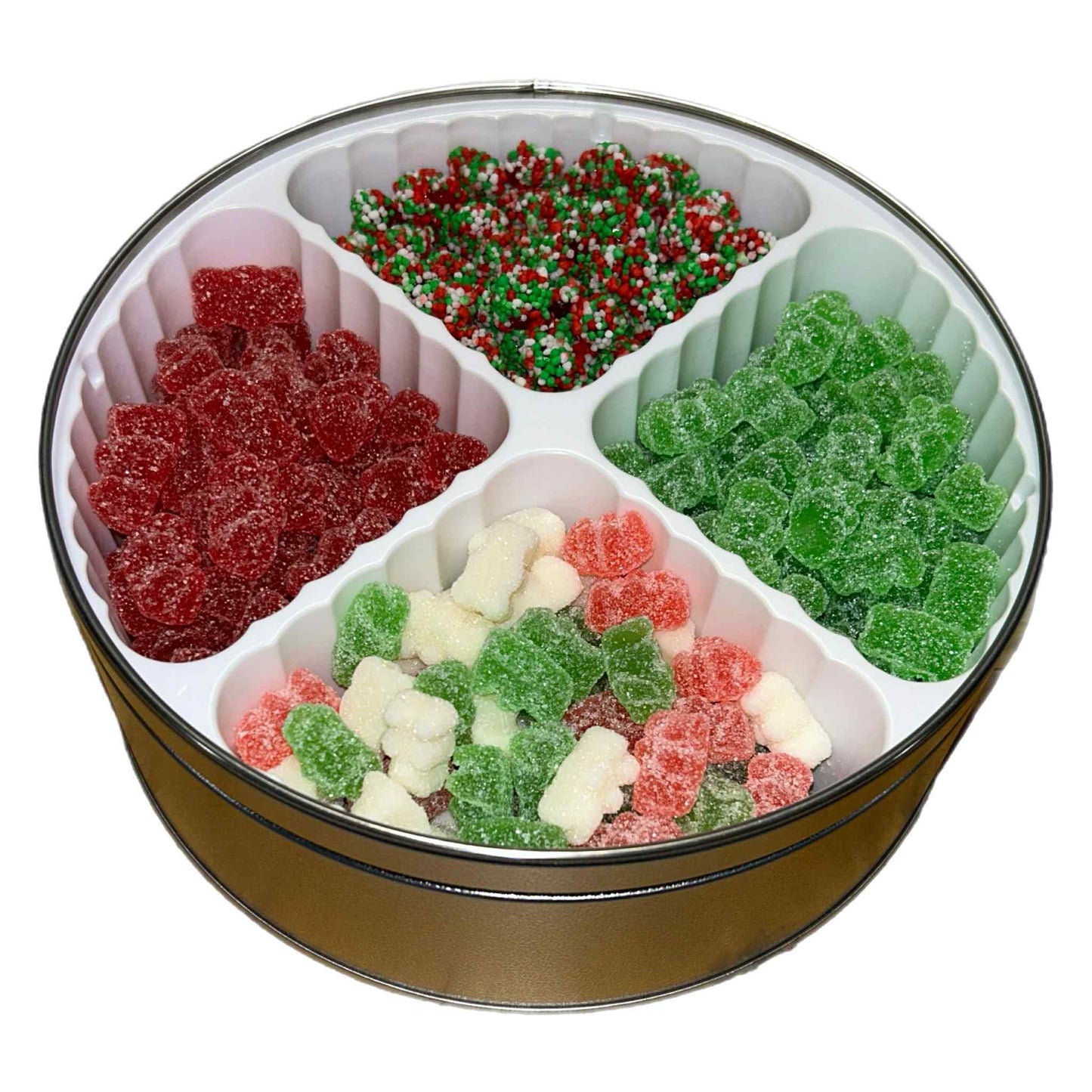 Assorted Gummies Gift Tin 2 lbs
