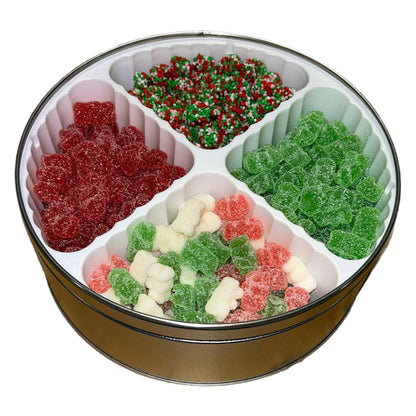 Assorted Gummies Gift Tin 2 lbs