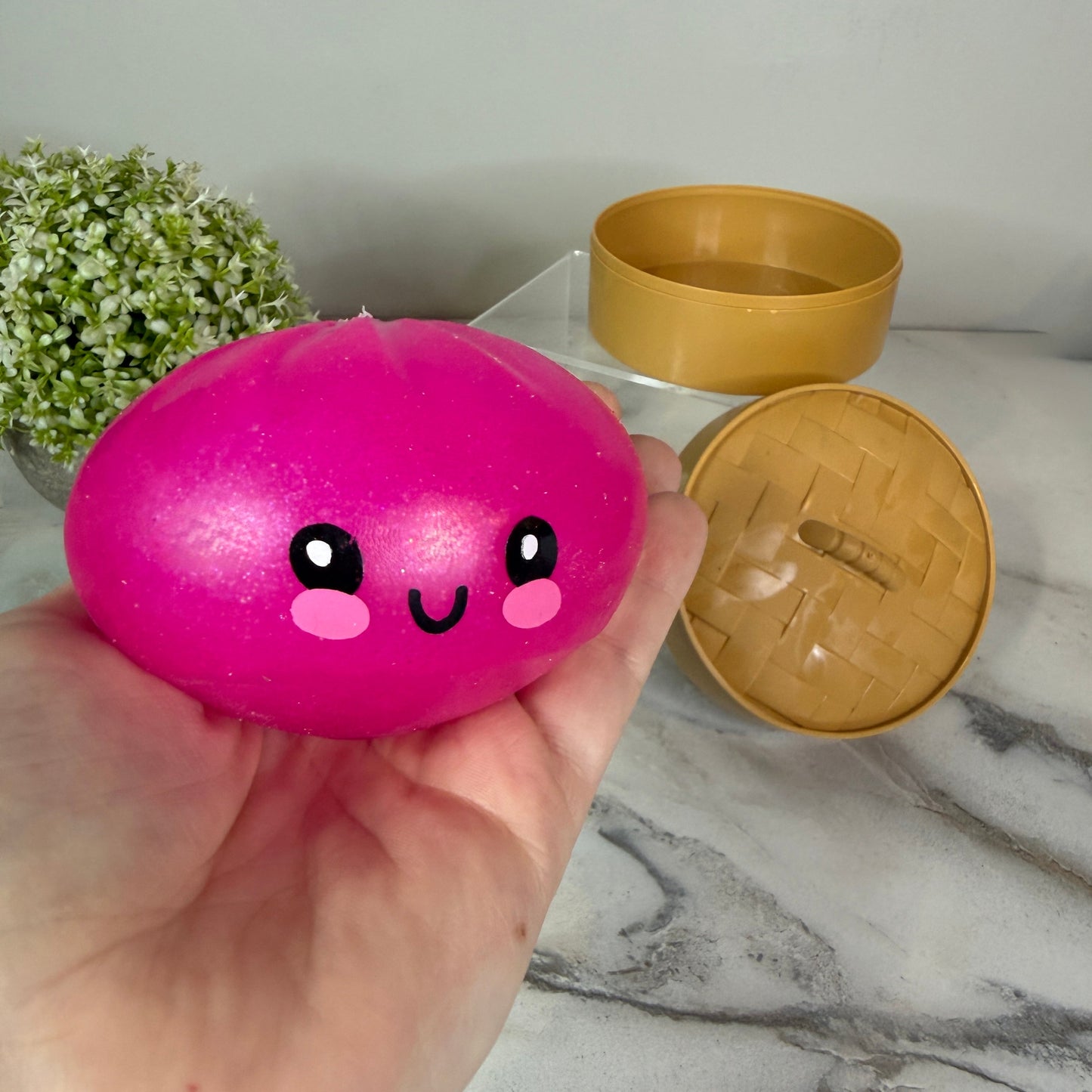Squishy Toy - Viral Dumpling, Neon - PREORDER