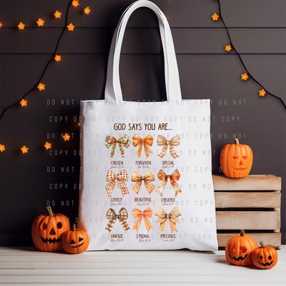 Tote Bag - Halloween - God Says