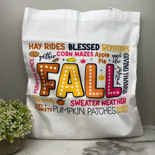 Tote Bag - Halloween - Fall Color