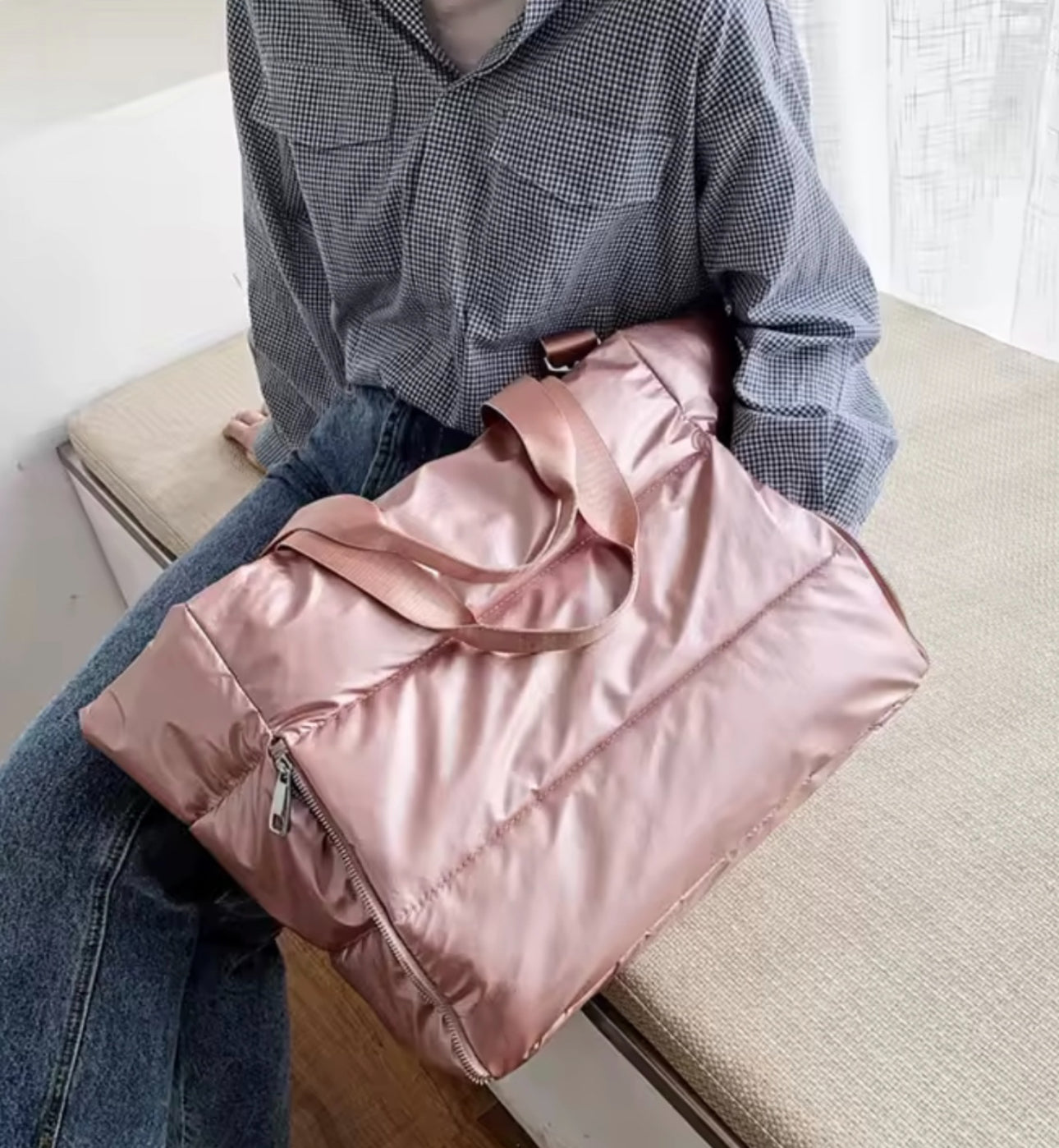 Abby - Puffer Tote - PREORDER 7/16-7/19