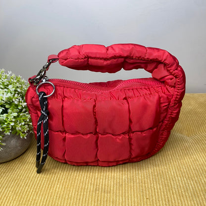 Mini Puffer Bag - Red