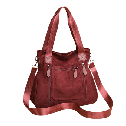 Caitlin Handbag - Suede