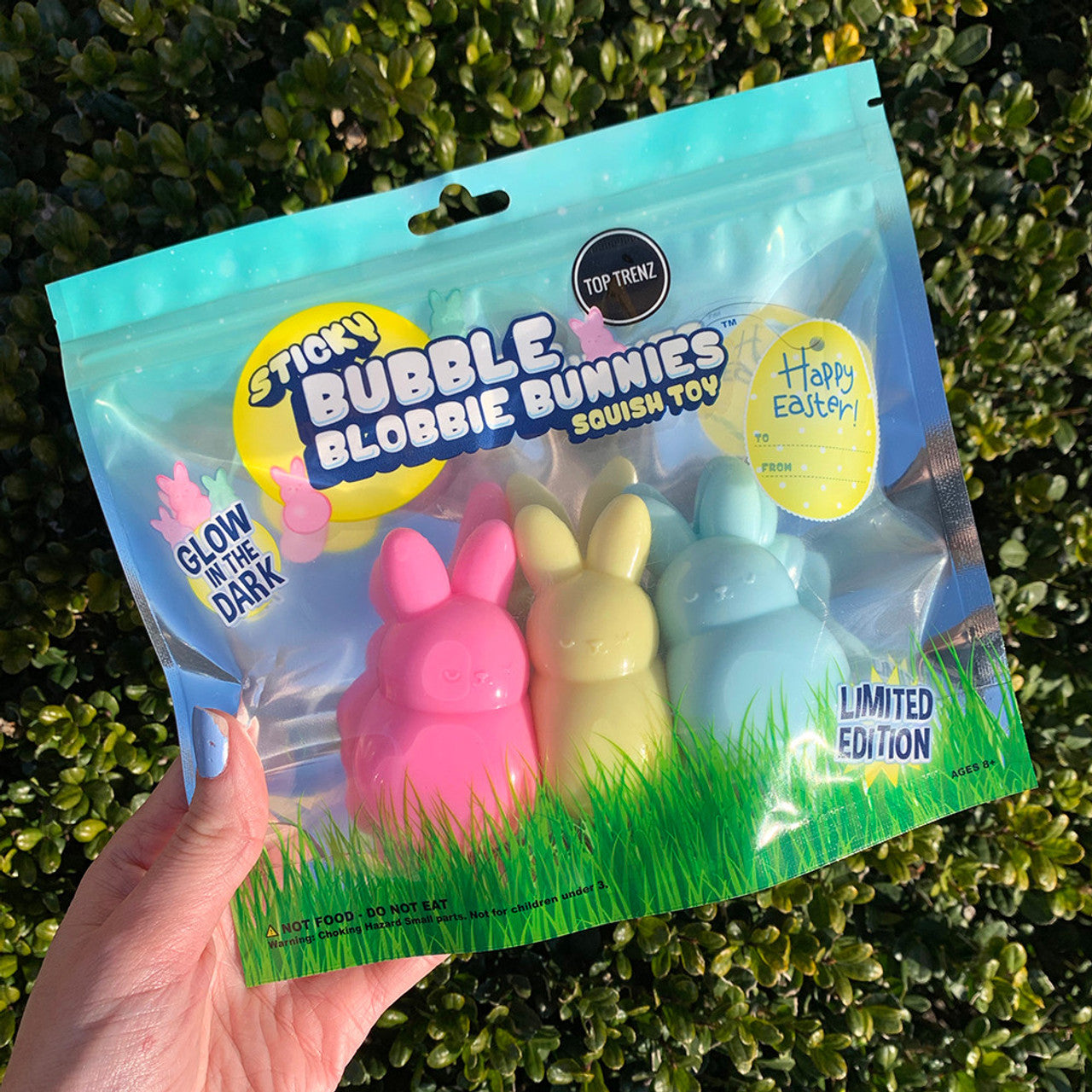 Sticky Bubble Blobbies - Easter Bunnies