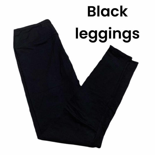 LuLaRoe Black Leggings TC