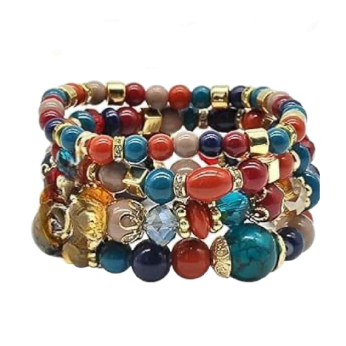 Boho 104 Multi-layer Beaded Bracelet MN