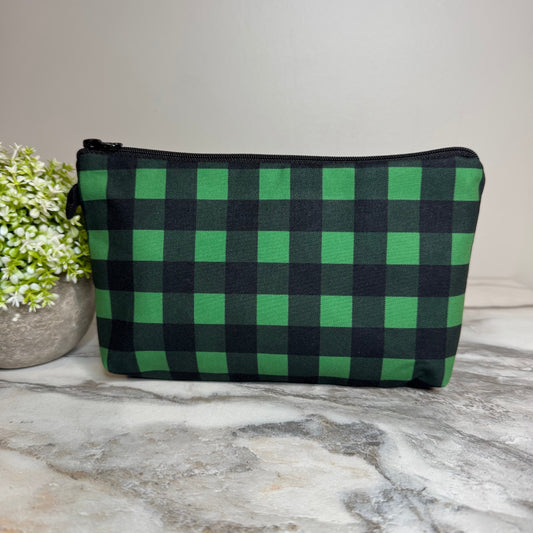 Pouch - Green Plaid