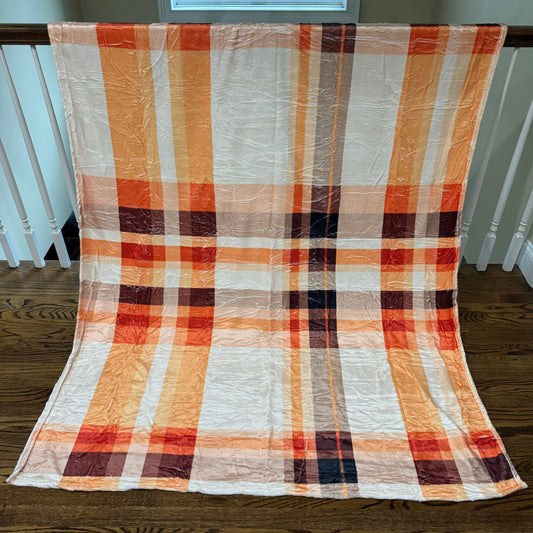 Blanket - Halloween - Plaid #2 - PREORDER 7/29-8/1