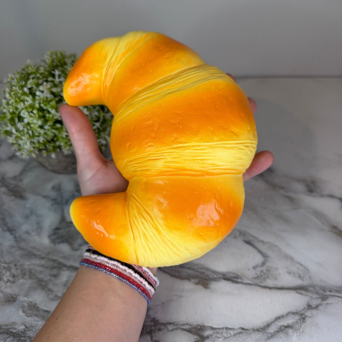 Stress Squishy Toy - Croissant
