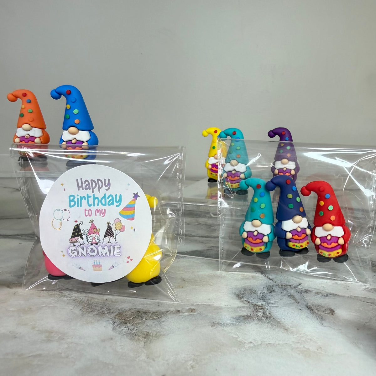 Gnome Figurines  - Birthday Assortment (3 pack)