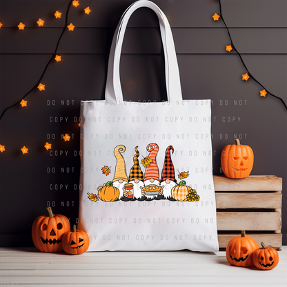 Tote Bag - Halloween - Gnomes