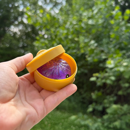 Squishy Toy - Mini Dumpling, Slow Gel Glitter
