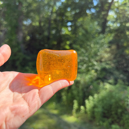 Squishy Toy - Soda Cube - Orange Squish