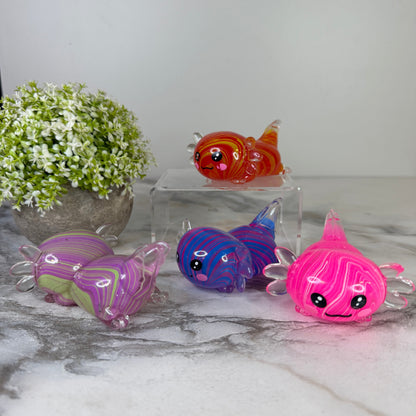Squishy Toy - Axolotl, Marble