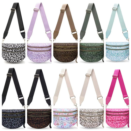 Roni - Animal Print - Nylon Crossbody - PREORDER