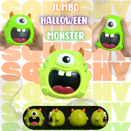 Squishy Toy - Halloween Jumbo Monster - PREORDER