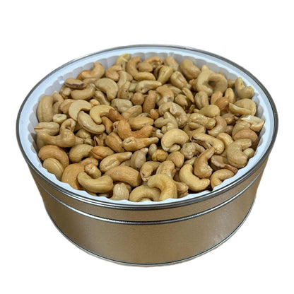 Cashews Roasted & Salted Gift Tin 2 lb