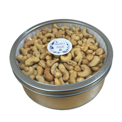 Cashews Roasted & Salted Gift Tin 2 lb