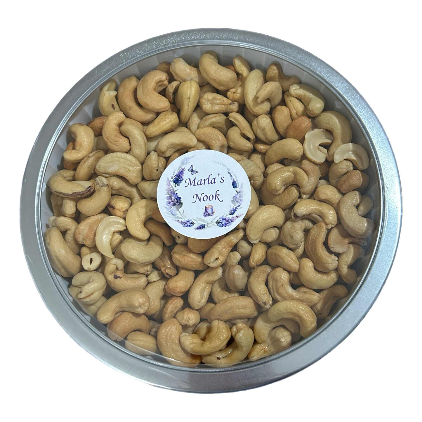 Cashews Roasted & Salted Gift Tin 2 lb