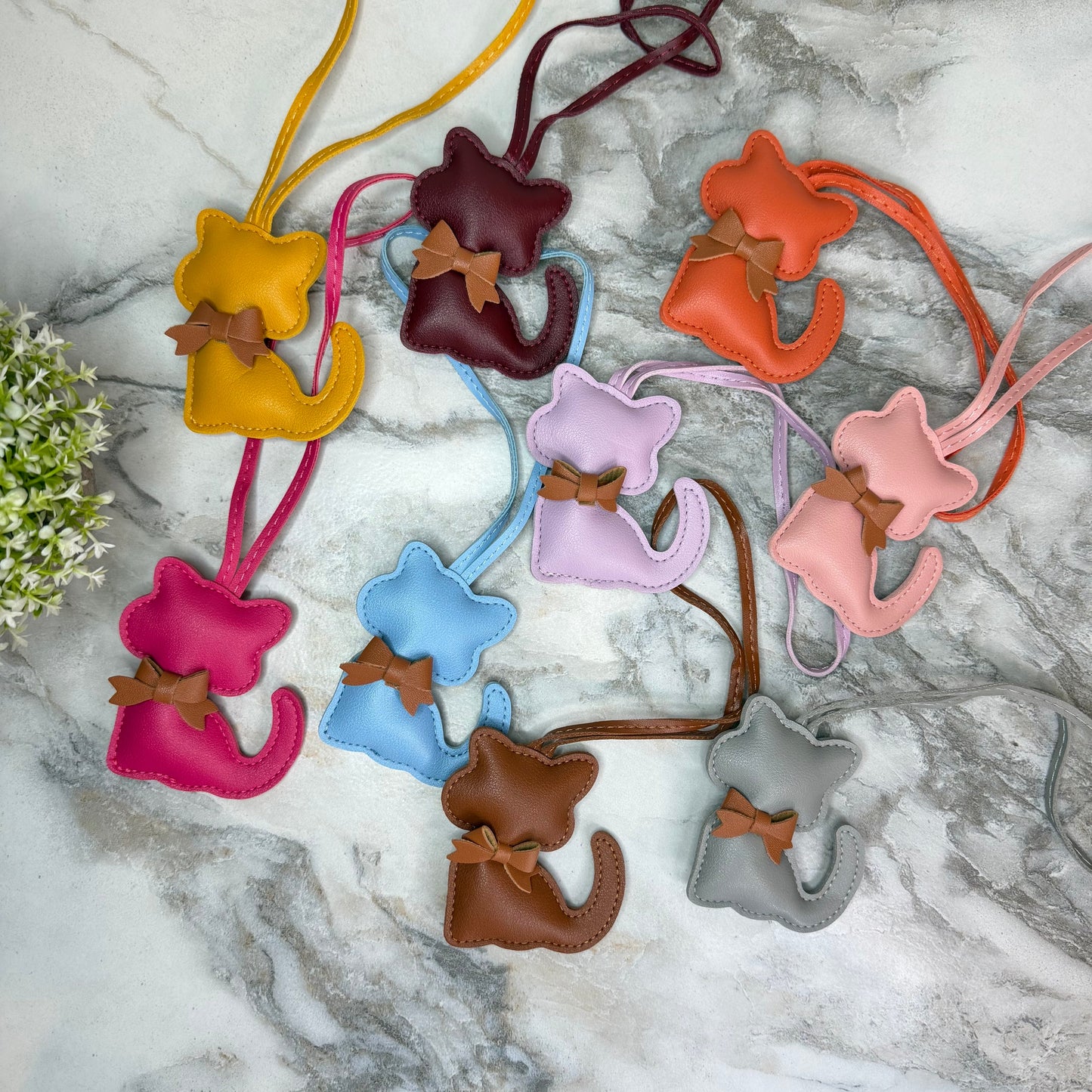 Bag Charm - Cat Bow MN