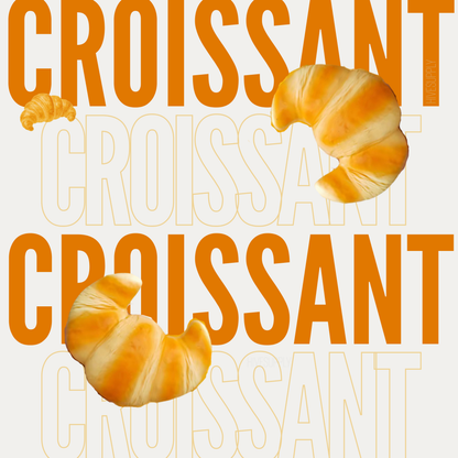 Stress Squishy Toy - Croissant