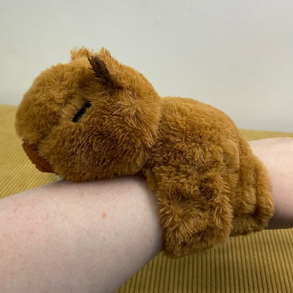 Plush Double Slap Bracelet - Capybara