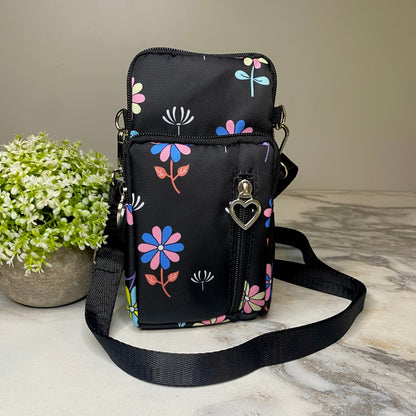 Mia Crossbody Nylon Wallet