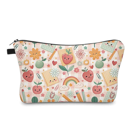 Pouch - Happy School Items Teacher MN