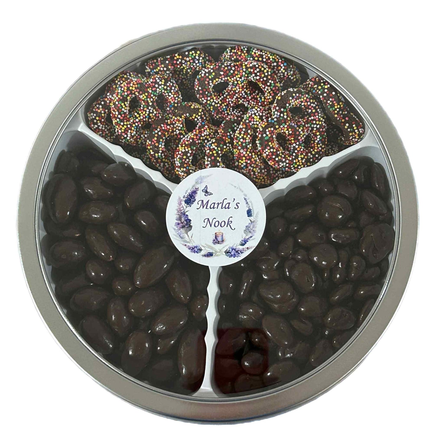Dark Chocolate Lovers Gift Tin 2 lbs