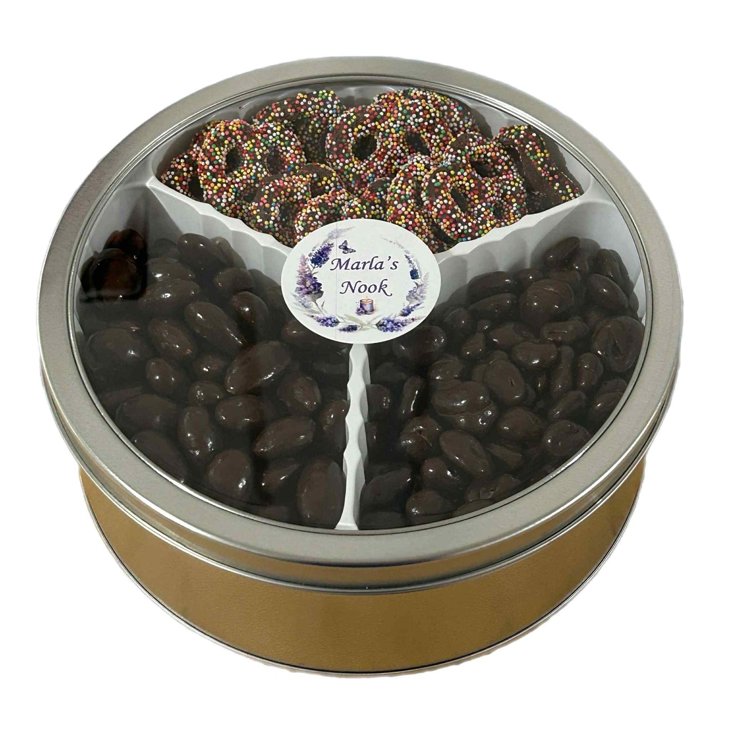 Dark Chocolate Lovers Gift Tin 2 lbs