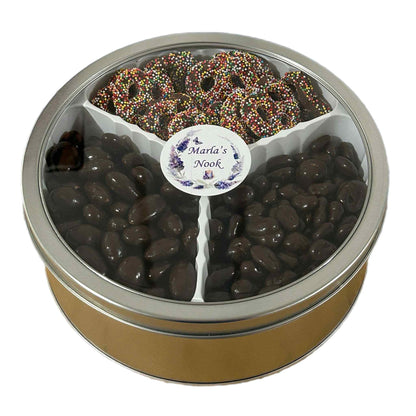 Dark Chocolate Lovers Gift Tin 2 lbs