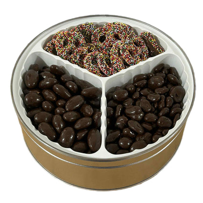 Dark Chocolate Lovers Gift Tin 2 lbs