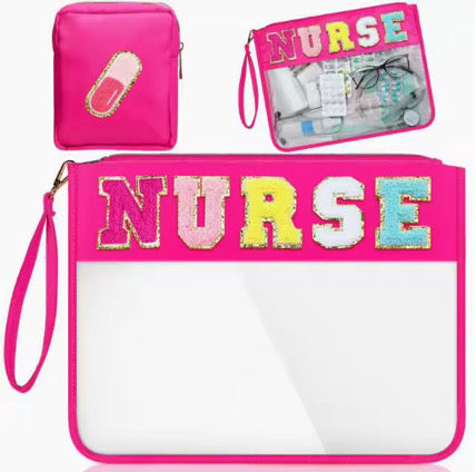 Clear Zip Pouch 2 Pack - PREORDER