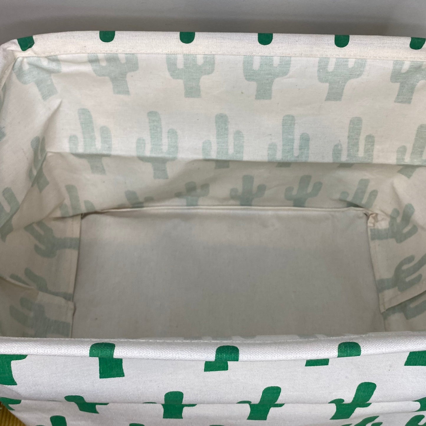 Pop Up Canvas Basket - Cactus