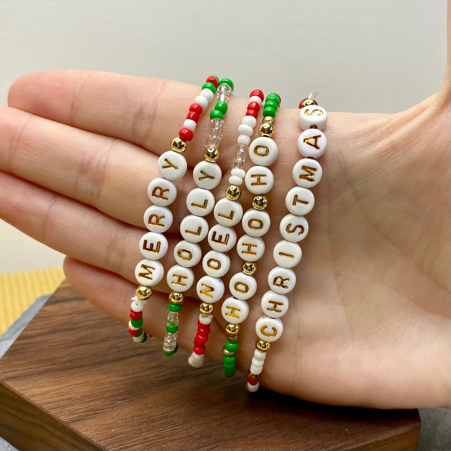 Bracelet - Christmas Beads