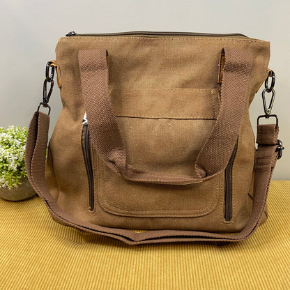 Caitlin - Canvas Satchel - PREORDER 6/30-7/3