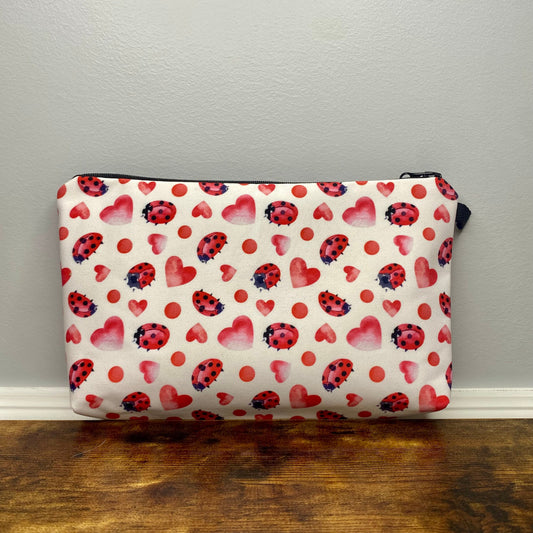 Pouch - Valentine’s Day - Heart Ladybug