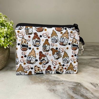 Mini Pouch - Coffee Gnomes