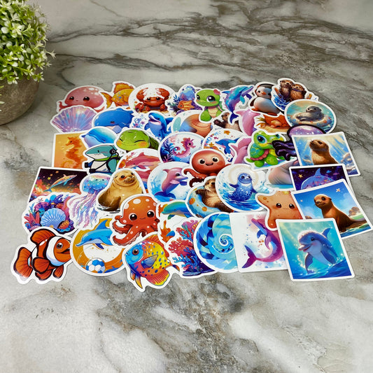 Stickers - Cartoon Under The Sea 2