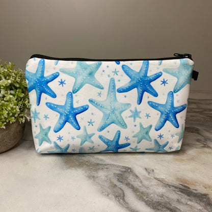 Pouch - Starfish Blue