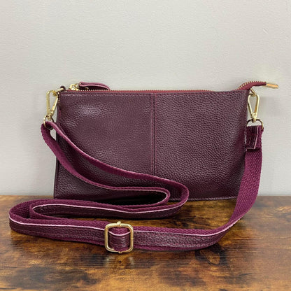 Megan Clutch Crossbody - Genuine Leather