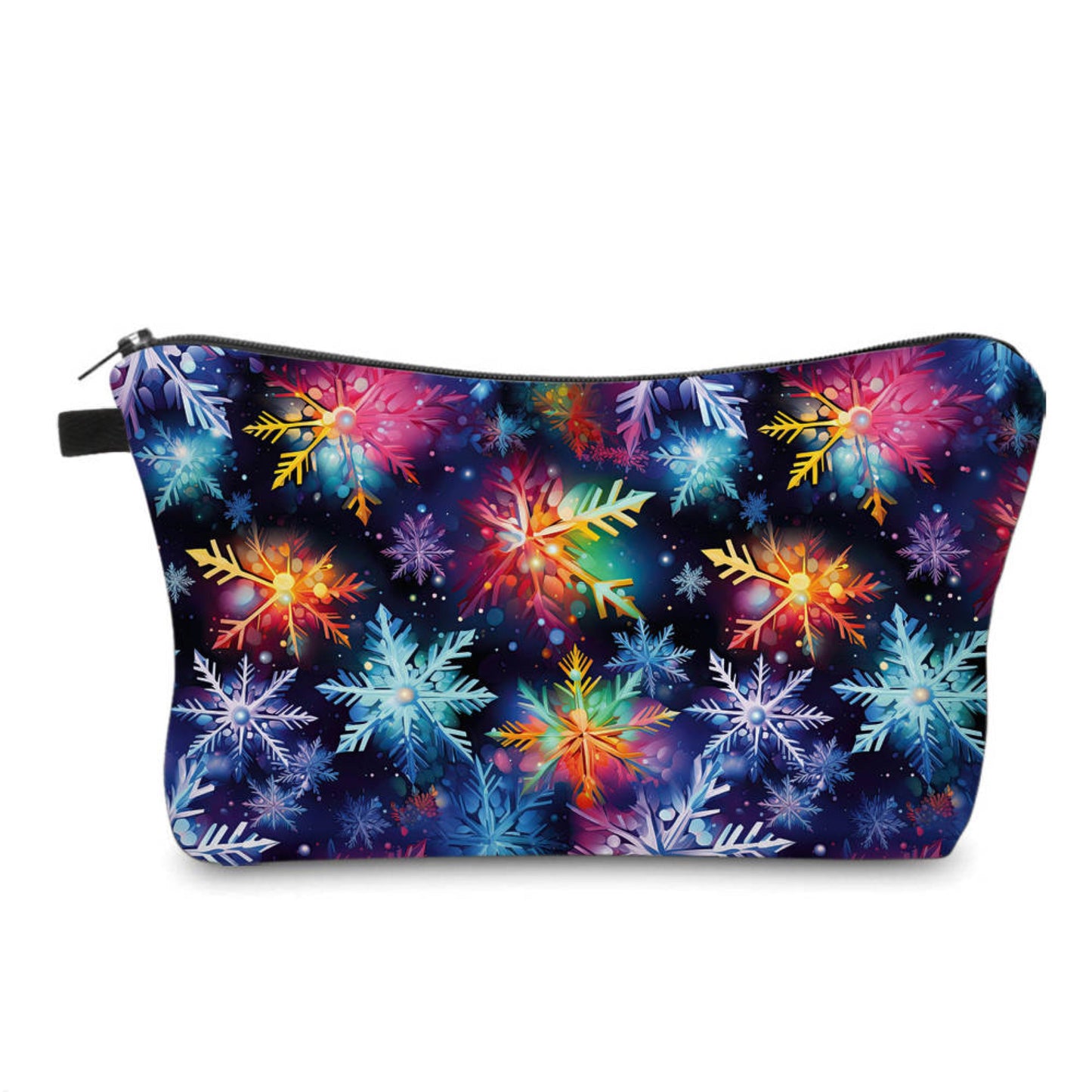 Pouch - Bright Rainbow Snowflake