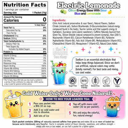 Electric Lemonade (Caffeine-Free)