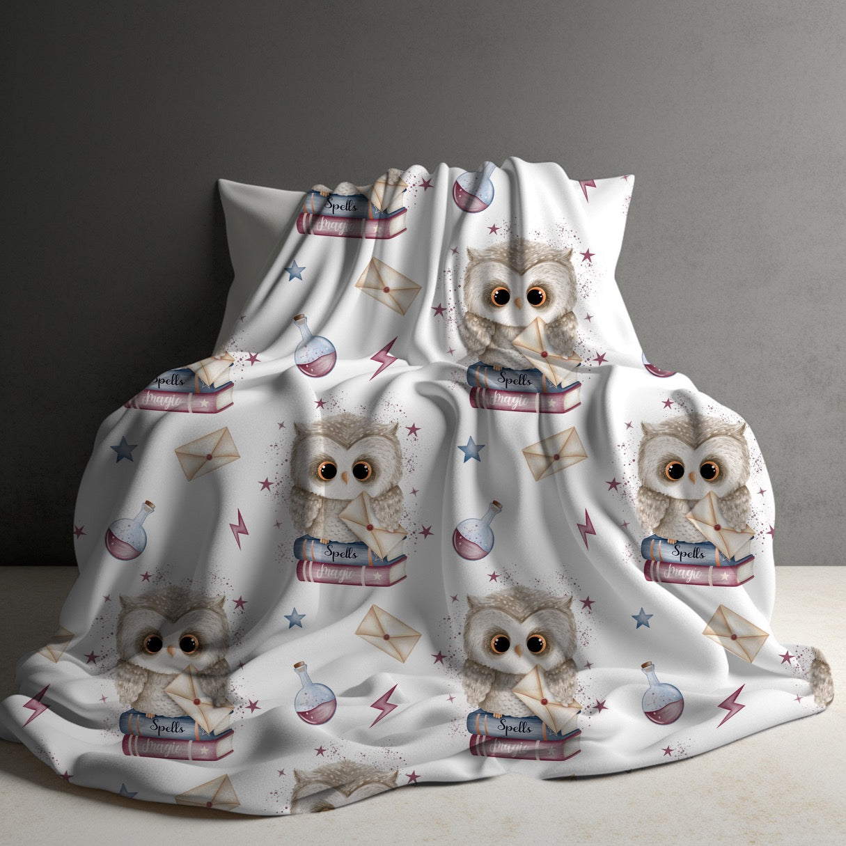 Blanket - HP Magic, Owls MNC