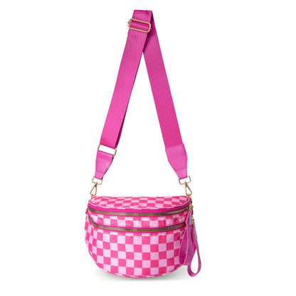 Roni - Checkered - Nylon Crossbody
